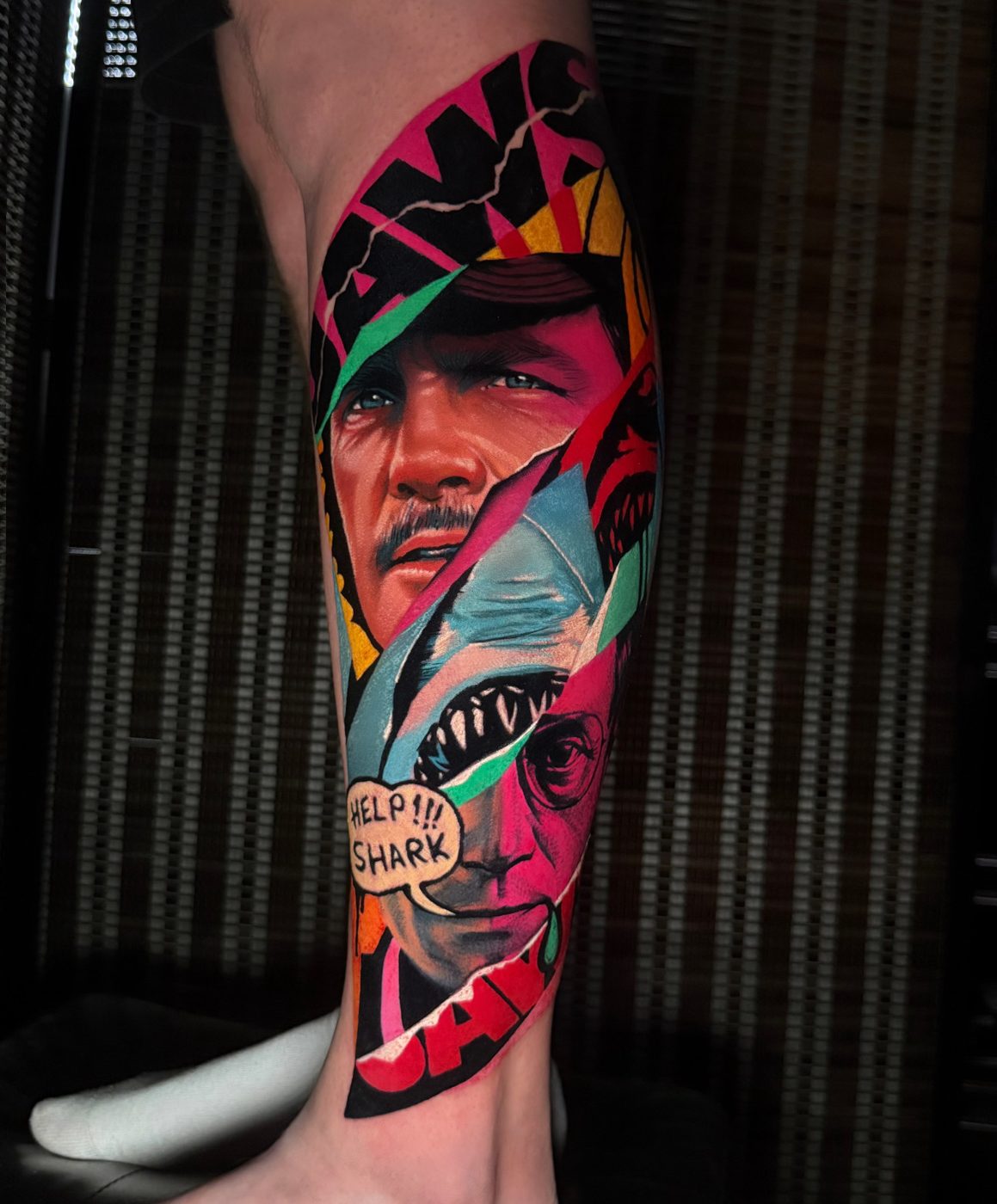 Surrealist Colour Bomb Mashups tattoo 25