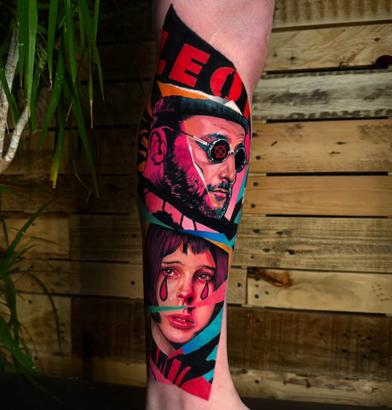 Surrealist Colour Bomb Mashups tattoo 27