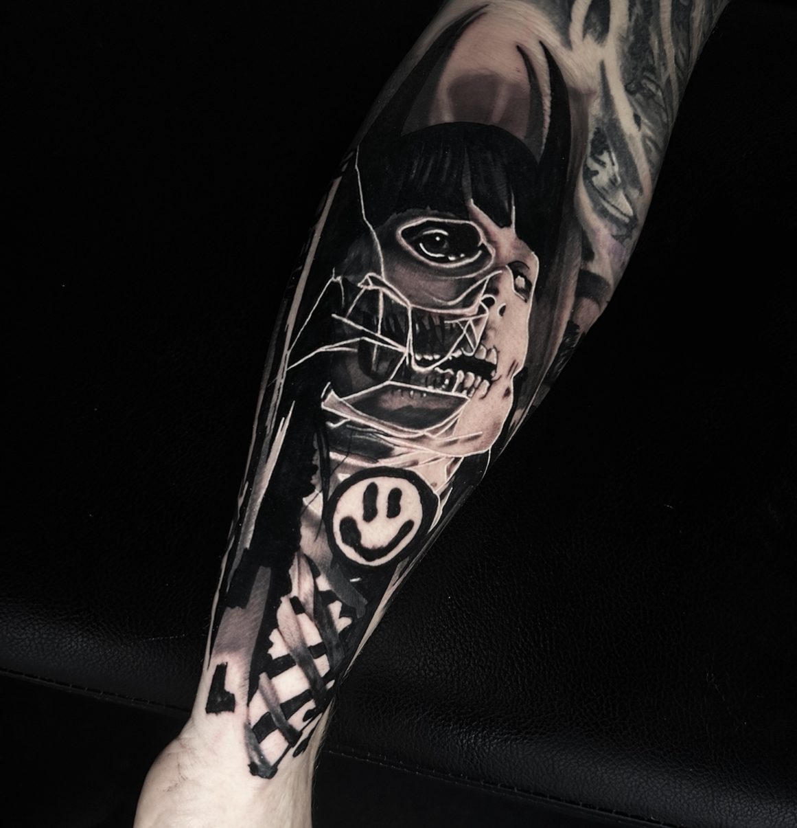 Black & Grey tattoo 4