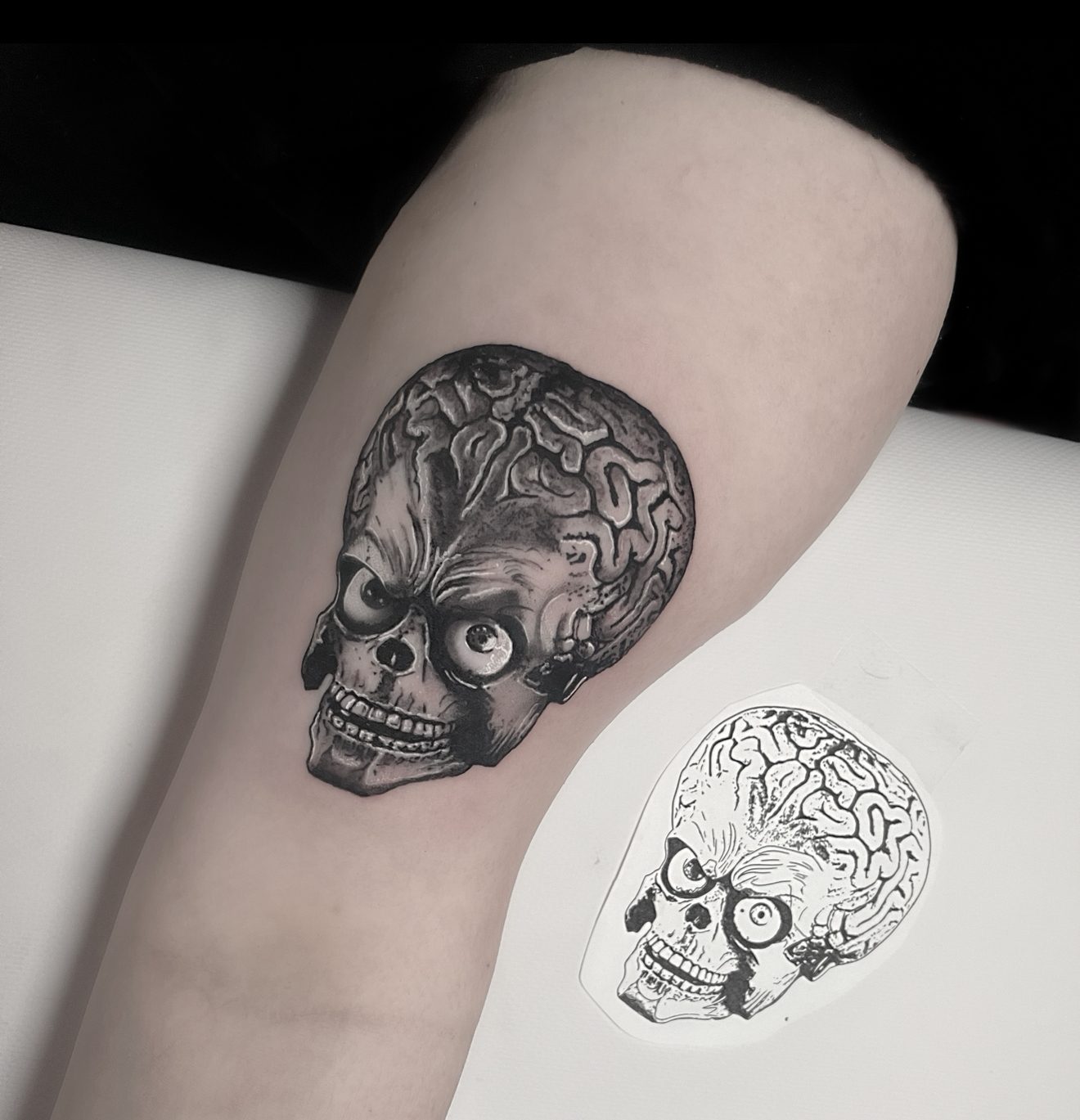Black & Grey tattoo