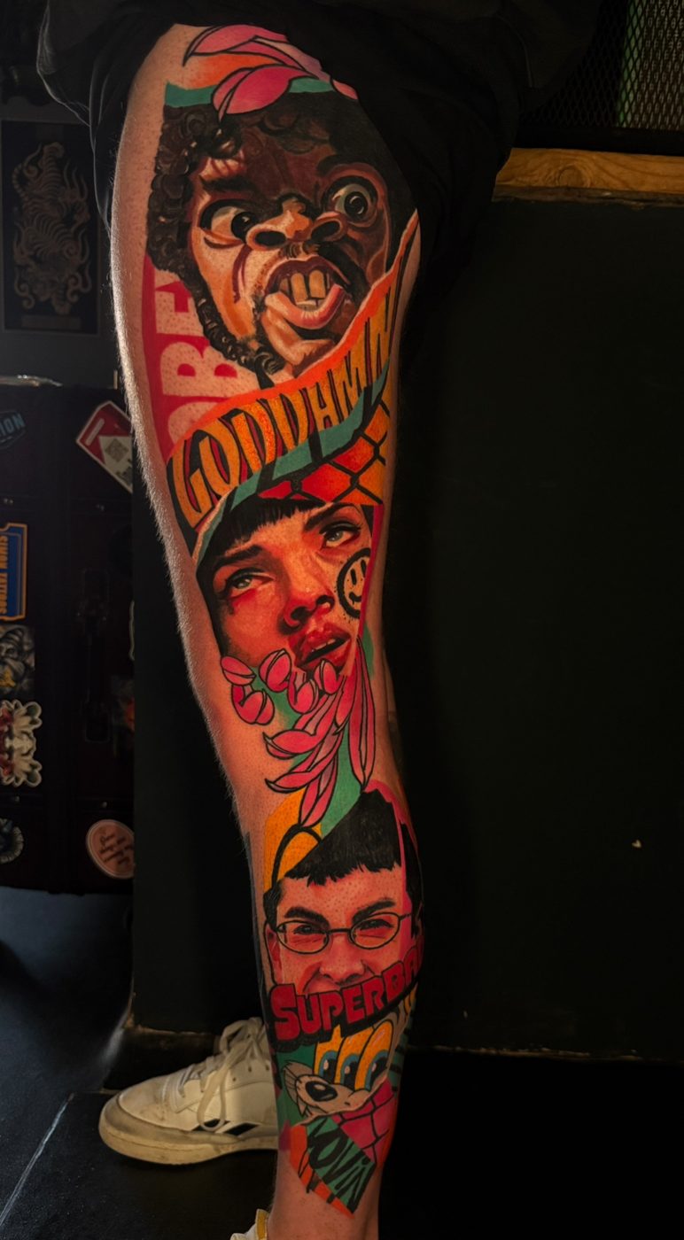 Healed tattoo 6