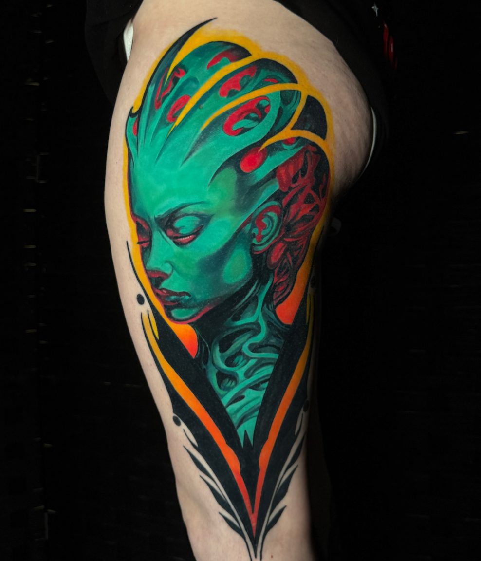 Healed tattoo 7
