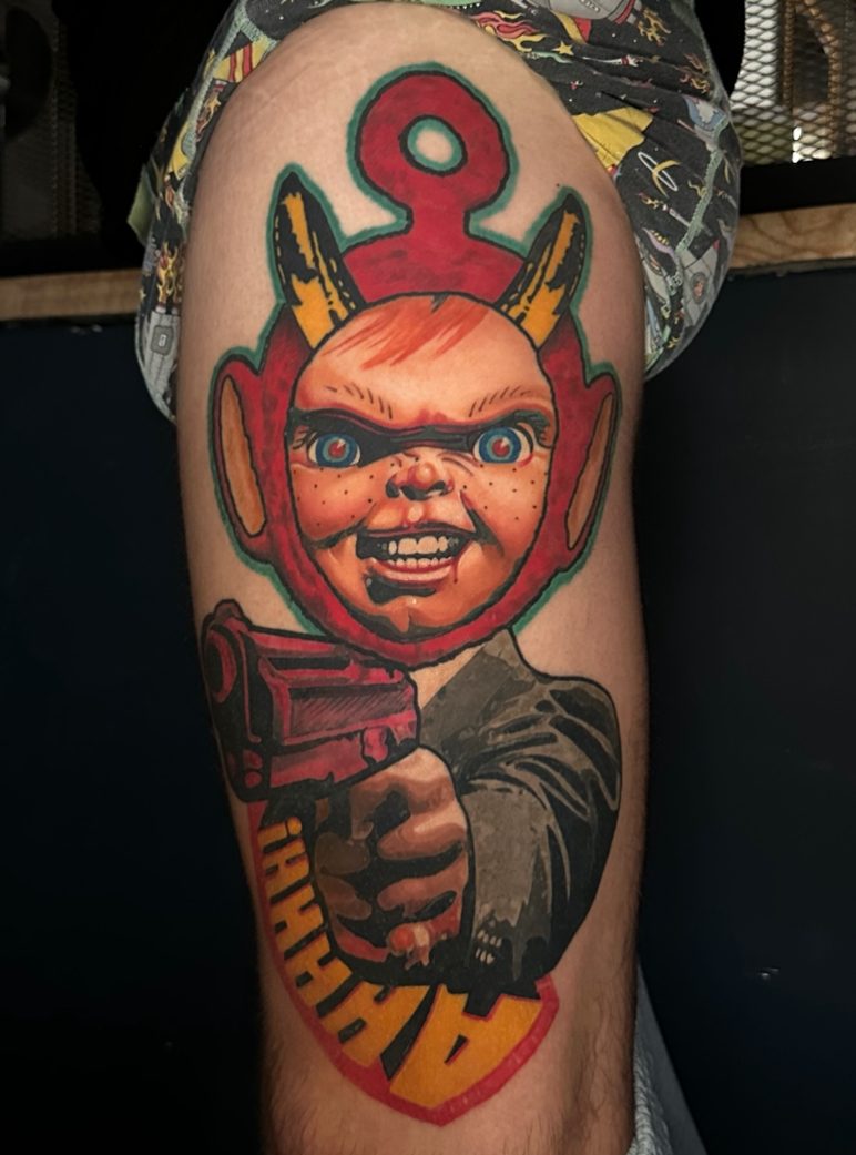 Healed tattoo 8