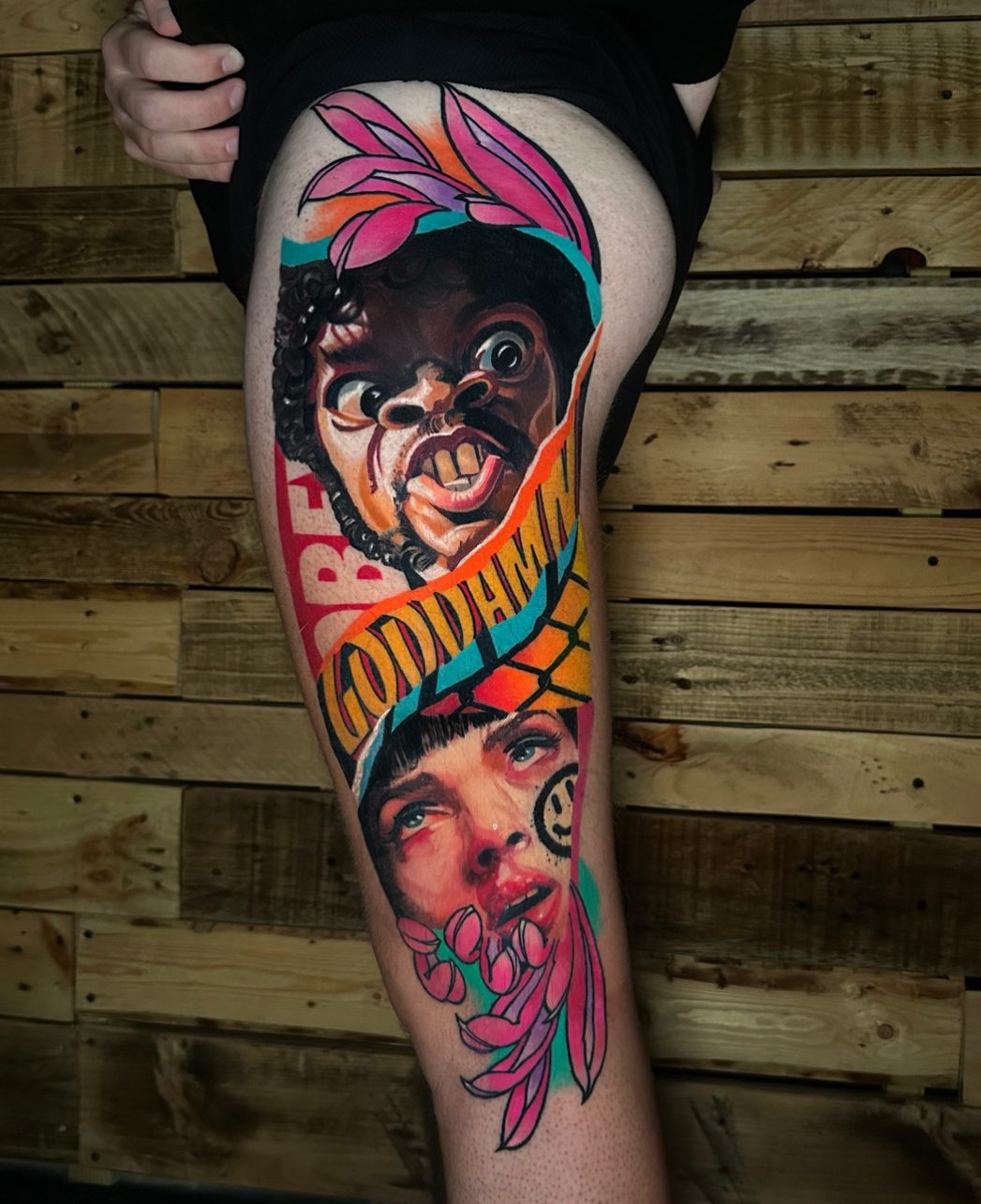 Healed tattoo 12